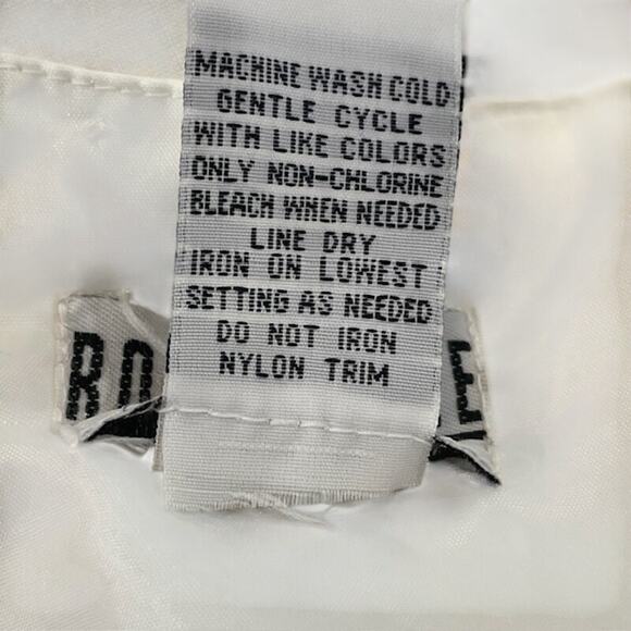 Robbie Bee, White Halter Dress/Black Embroidery, Backless - Picture 6 of 6